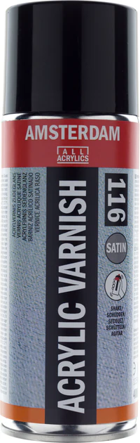 Amsterdam All Acrylic 116 Satin Varnish 400ML Spuitbus Amsterdam All Acrylic 116 Satin Varnish 400ML Spuitbus