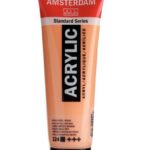 Amsterdam All Acrylic 120 ML 224 Napelgeel Rood