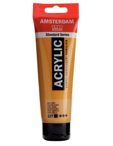 Amsterdam All Acrylic 120 ML 227 Gele Oker Amsterdam All Acrylic 120 ML 227 Gele Oker