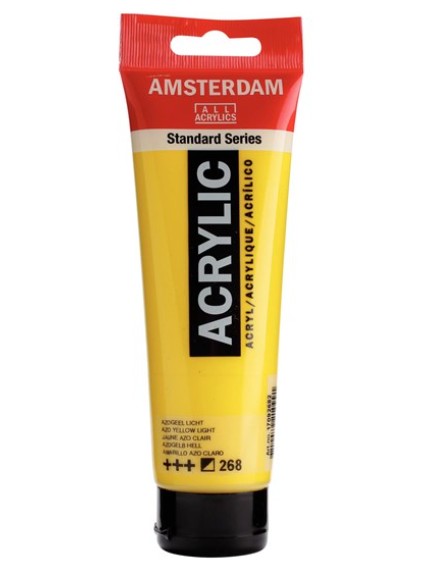 Amsterdam All Acrylic 120 ML 268 Azogeel Licht
