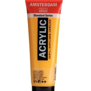 Amsterdam All Acrylic 120 ML 270 Azogeel Donker