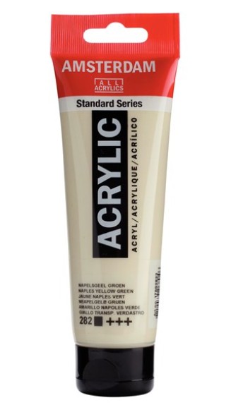 Amsterdam All Acrylic 120 ML 282 Napelgeel Donker Amsterdam All Acrylic 120 ML 282 Napelgeel Donker