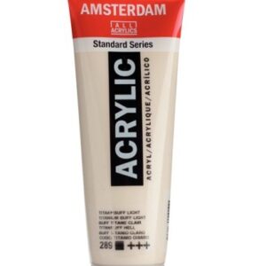 Amsterdam All Acrylic 120 ML 289 Titaanbuff Licht