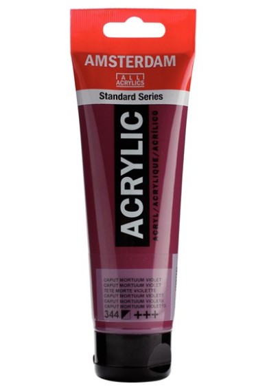 Amsterdam All Acrylic 120 ML 344 Caput Mortuum Violet Amsterdam All Acrylic 120 ML 344 Caput Mortuum Violet