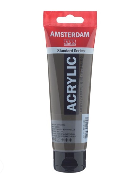Amsterdam All Acrylic 120 ML 408 Omber Natural Amsterdam All Acrylic 120 ML 408 Omber Natural