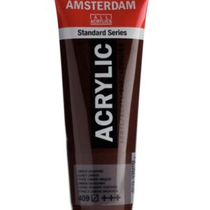 Amsterdam All Acrylic 120 ML 409 Omber Gebrand