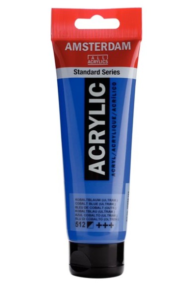 Amsterdam All Acrylic 120 ML 512 Ultramarijn Kobaltblauw