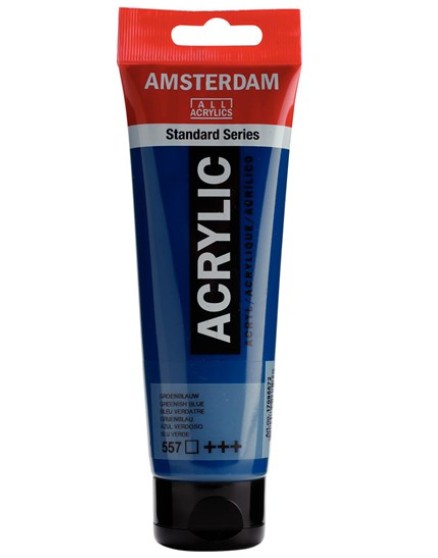 Amsterdam All Acrylic 120 ML 557 Groen Blauw