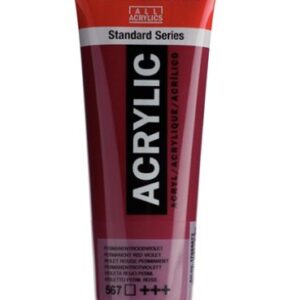 Amsterdam All Acrylic 120 ML 567 Permanent Rood Violet
