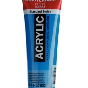 Amsterdam All Acrylic 120 ML 582 Mangaan Blauw Phtalo