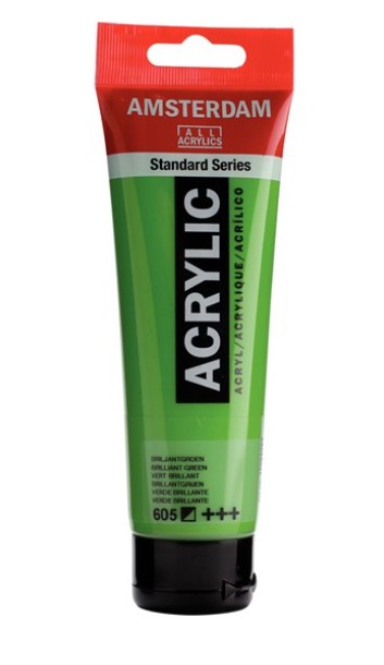 Amsterdam All Acrylic 120 ML 605 Briljantgroen