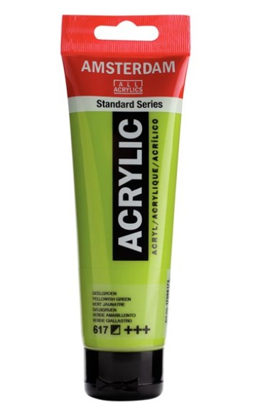Amsterdam All Acrylic 120 ML 617 Geelgroen Amsterdam All Acrylic 120 ML 617 Geelgroen