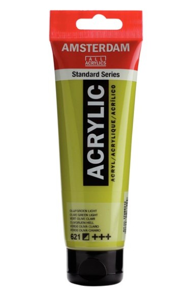 Amsterdam All Acrylic 120 ML 621 Olijfgroen Licht