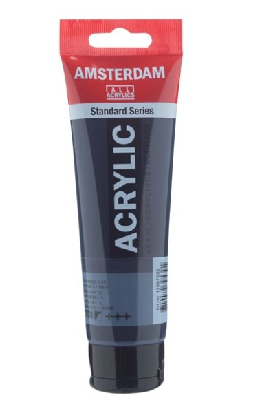 Amsterdam All Acrylic 120 ML 708 Paynes Grijs Amsterdam All Acrylic 120 ML 708 Paynes Grijs