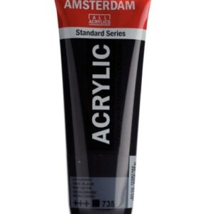 Amsterdam All Acrylic 120 ML 735 Oxydzwart