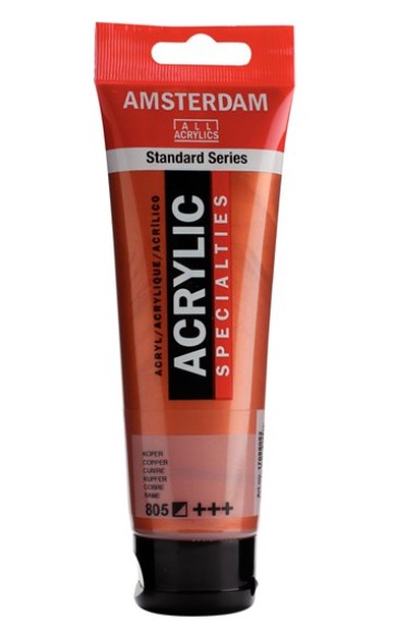 Amsterdam All Acrylic 120 ML 805 Koper