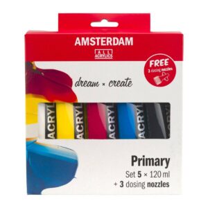 Amsterdam All Acrylic 5 Tubes Kleuren