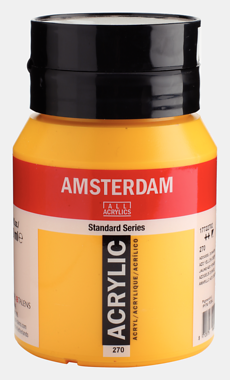 Amsterdam All Acrylic 600 ML 270 Azogeel Donker + 20%