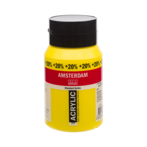 Amsterdam All Acrylic 600 ML 275 Primair Geel + 20%