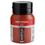 Amsterdam All Acrylic 600 ML 411 Sienna Gebrand + 20%