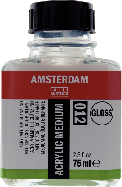 Amsterdam All Acrylic 75 ML 012 Gloss Medium Glanzend Amsterdam All Acrylic 75 ML 012 Gloss Medium Glanzend