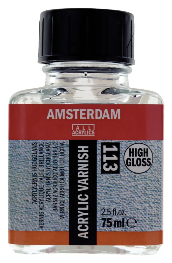 Amsterdam All Acrylic 75 ML 113 High Gloss Varnish Amsterdam All Acrylic 75 ML 113 High Gloss Varnish