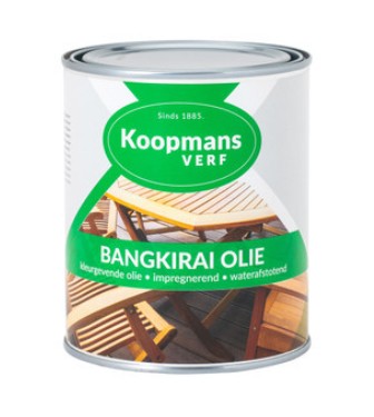 Bangkirai olie koopmans 750ml Bangkirai olie koopmans 750ml