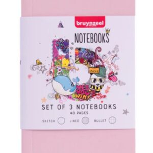 Bruynzeel Notebook set van 3