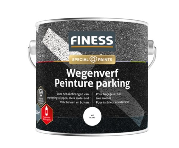 Finess Wegenverf wit 1 liter