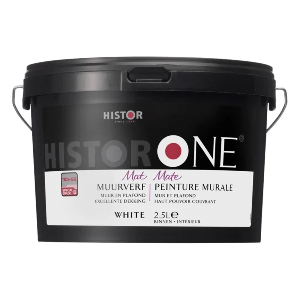 Histor One Muurverf & Plafond Wit