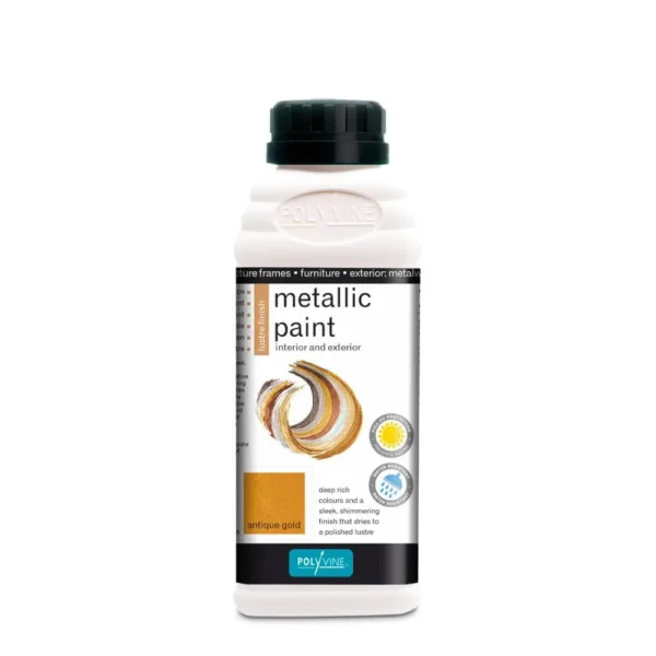 Metallic Paint Polyvine 500 ml