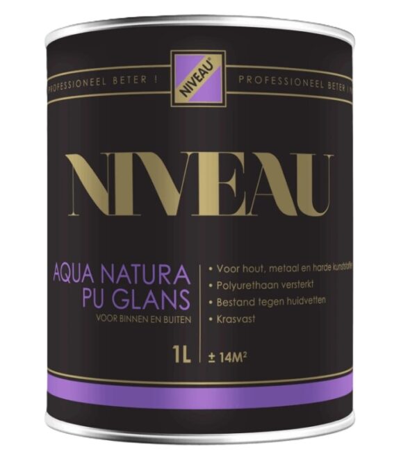 Niveau Aqua Natura PU Hoogglans TR Niveau Aqua Natura PU Hoogglans TR