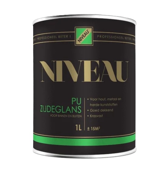 Niveau PU Zijdeglans P/Wit Niveau PU Zijdeglans P/Wit