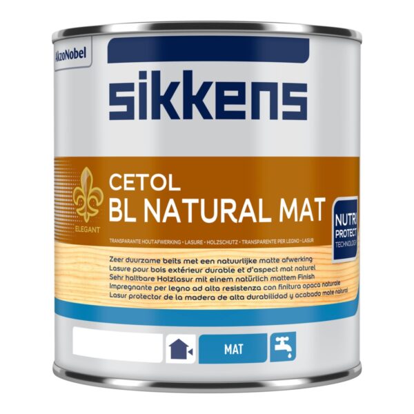 Sikkens Cetol BL Natural Mat TU Sikkens Cetol BL Natural Mat TU