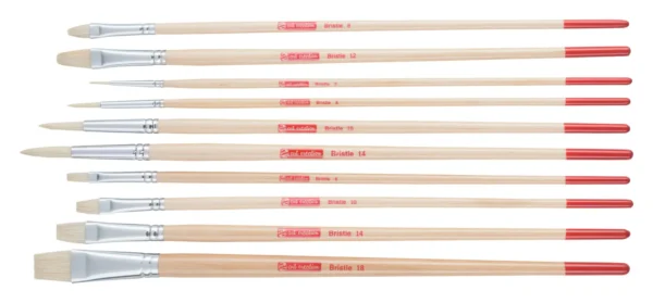Royal Talens Hog Bristle Set van 10 Royal Talens Hog Bristle Set van 10