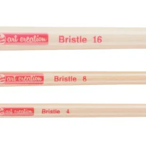 Royal Talens Hog Bristle Set van 3 x Plat