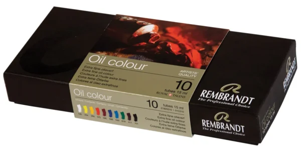 Royal Talens Rembrandt Olieverf 10 tubes 15 ml Royal Talens Rembrandt Olieverf 10 tubes 15 ml