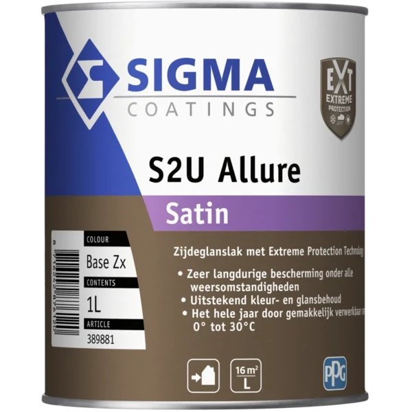 Sigma S2U Allure Satin ZX Sigma S2U Allure Satin ZX