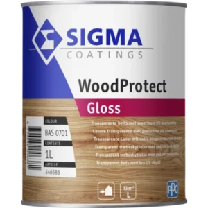 Sigma Woodprotect Gloss Basis 0701 1 Liter