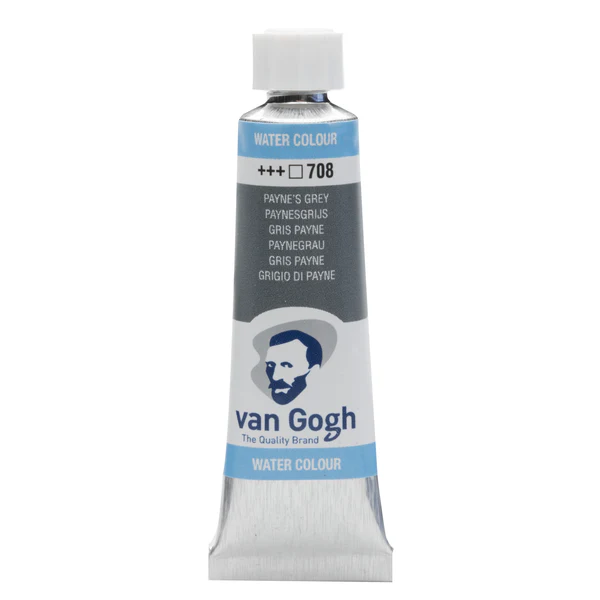 van Gogh Aqaurelverf 708 Paynes Grijs 10 ml van Gogh Aqaurelverf 708 Paynes Grijs 10 ml
