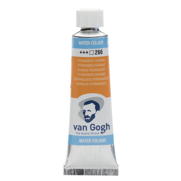van Gogh Aquarelverf 266 Permanent Oranje 10 ml van Gogh Aquarelverf 266 Permanent Oranje 10 ml