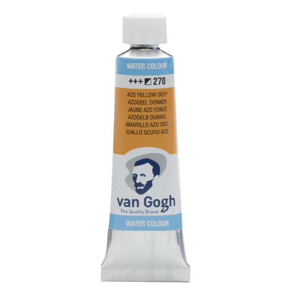 van Gogh Aquarelverf 270 Azogeel Donker 10 ml van Gogh Aquarelverf 270 Azogeel Donker 10 ml