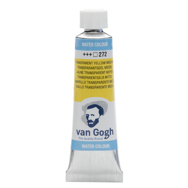 van Gogh Aquarelverf 272 Transparant Geel Medium 10 ml van Gogh Aquarelverf 272 Transparant Geel Medium 10 ml