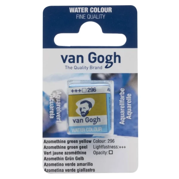 van Gogh Aquarelverf 296 Azomethine Groengeel Napje