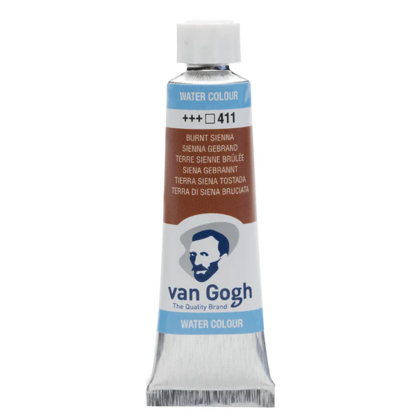 van Gogh Aquarelverf 411 Sienna Gebrand 10 ml van Gogh Aquarelverf 411 Sienna Gebrand 10 ml