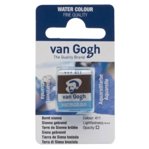 van Gogh Aquarelverf 411 Sienna Gebrand Napje