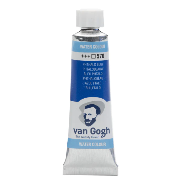 van Gogh Aquarelverf 570 Phtaloblauw 10 ml van Gogh Aquarelverf 570 Phtaloblauw 10 ml