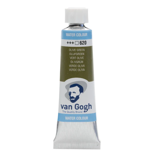 van Gogh Aquarelverf 620 Olijfgroen 10 ml van Gogh Aquarelverf 620 Olijfgroen 10 ml
