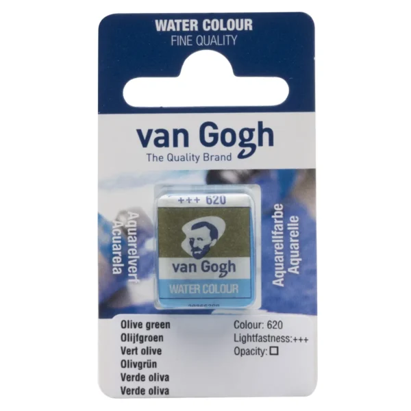 van Gogh Aquarelverf 620 Olijfgroen Napje