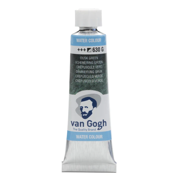 van Gogh Aquarelverf 630G Schemering Groen 10 ml van Gogh Aquarelverf 630G Schemering Groen 10 ml